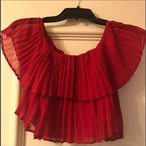 KEEPSAKE the Label Pleated Blouse size Small NWT